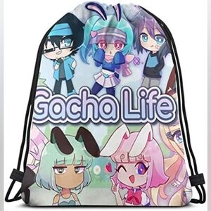 Gacha Life Drawstring Bag
